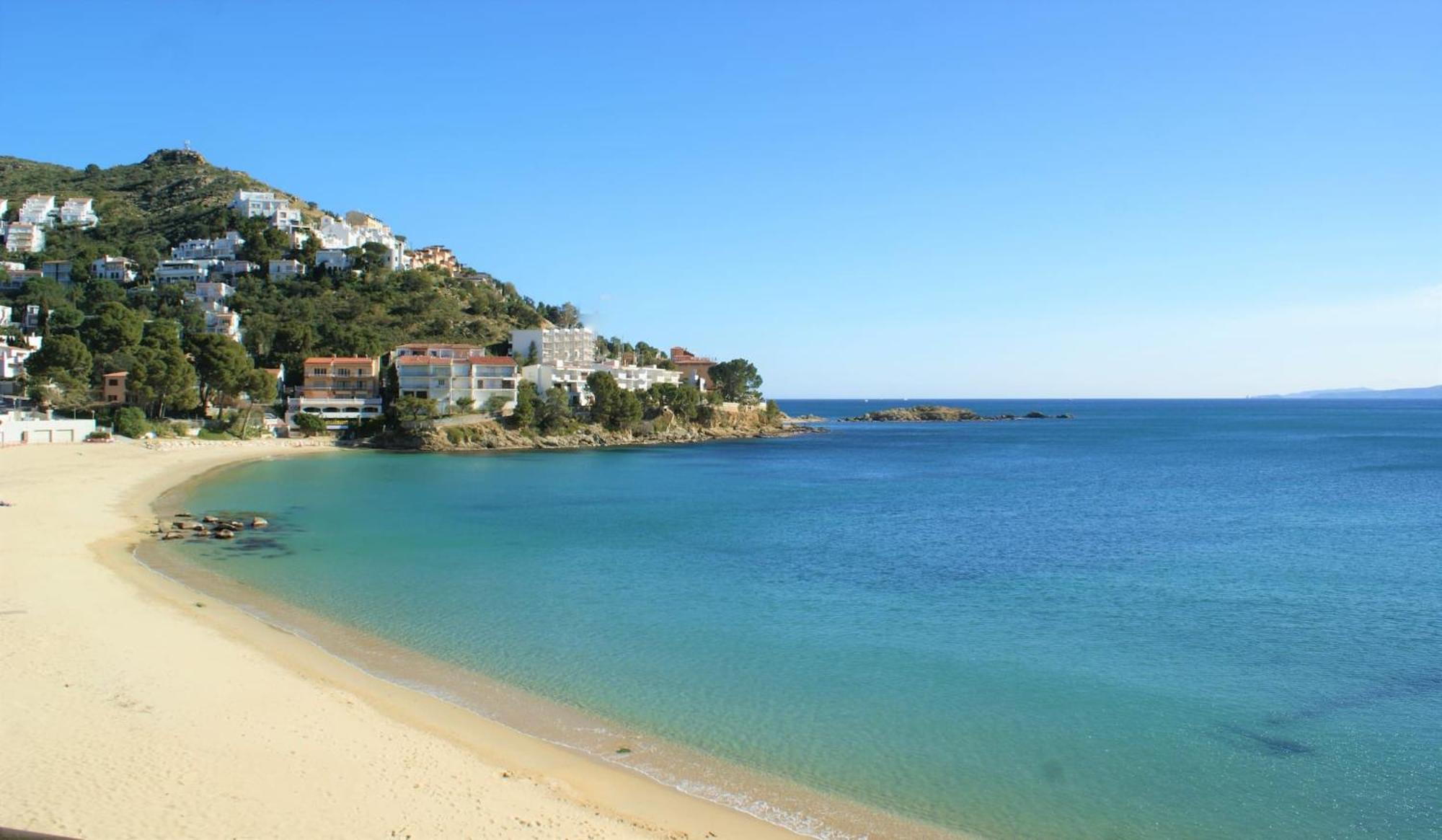 Apartamento En Roses Con Vistas Al Canal Y Piscina Av-52 Esterno foto