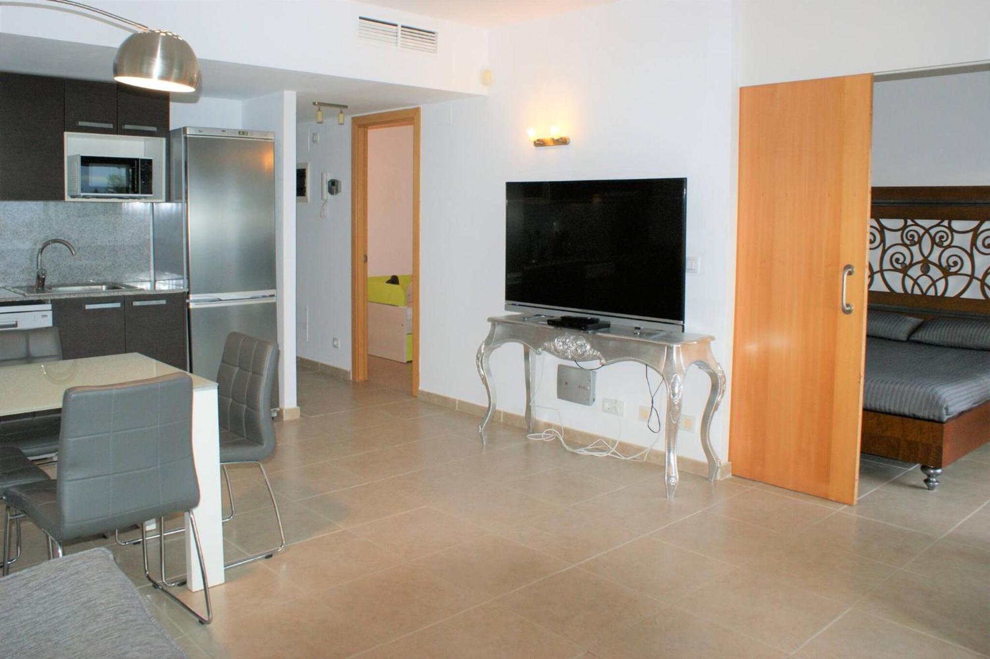 Apartamento En Roses Con Vistas Al Canal Y Piscina Esterno foto