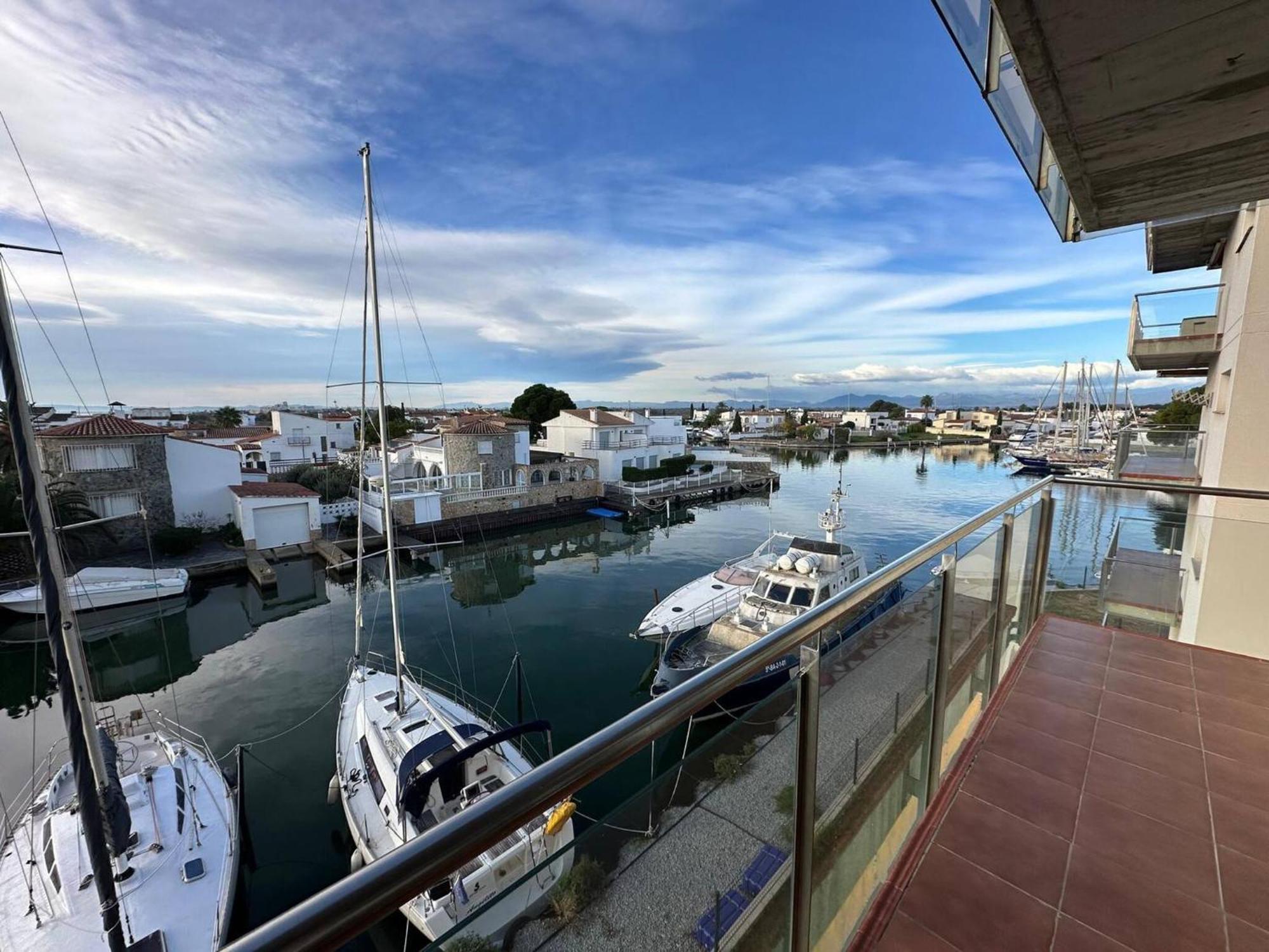 Apartamento En Roses Con Vistas Al Canal Y Piscina Av-52 Esterno foto