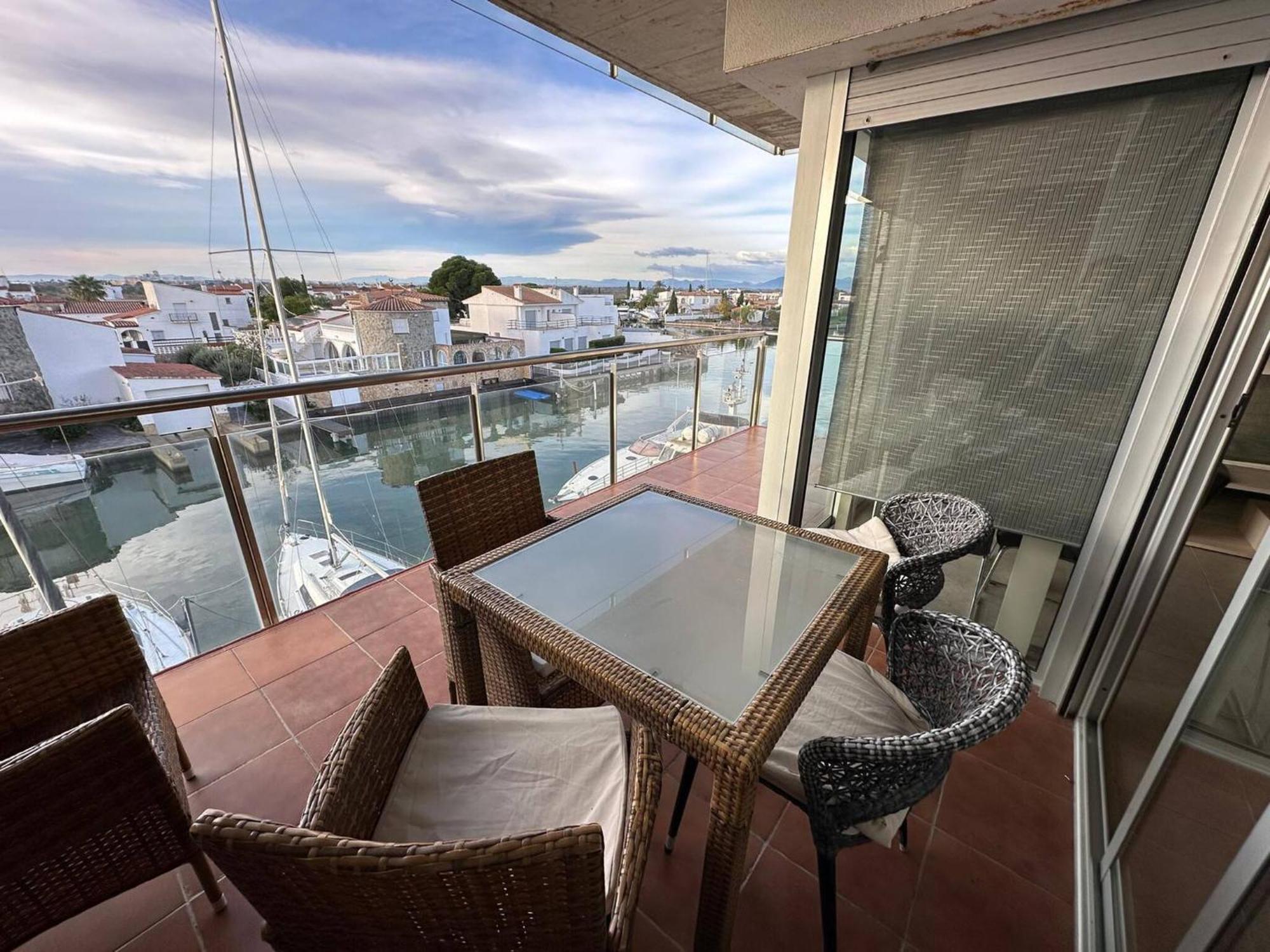 Apartamento En Roses Con Vistas Al Canal Y Piscina Esterno foto